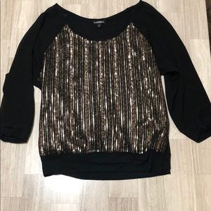 Sequined top